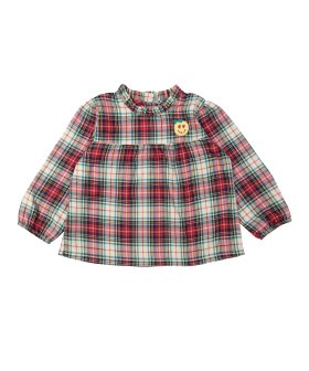 Blouse carreaux rouge
