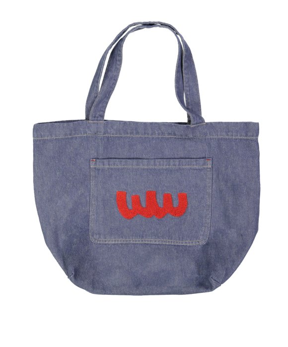 totebag jean bleu