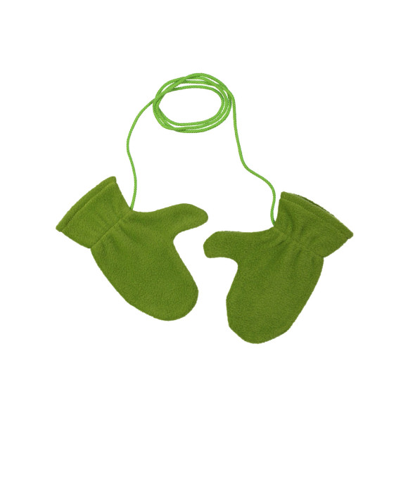 Gants polar mousse vert
