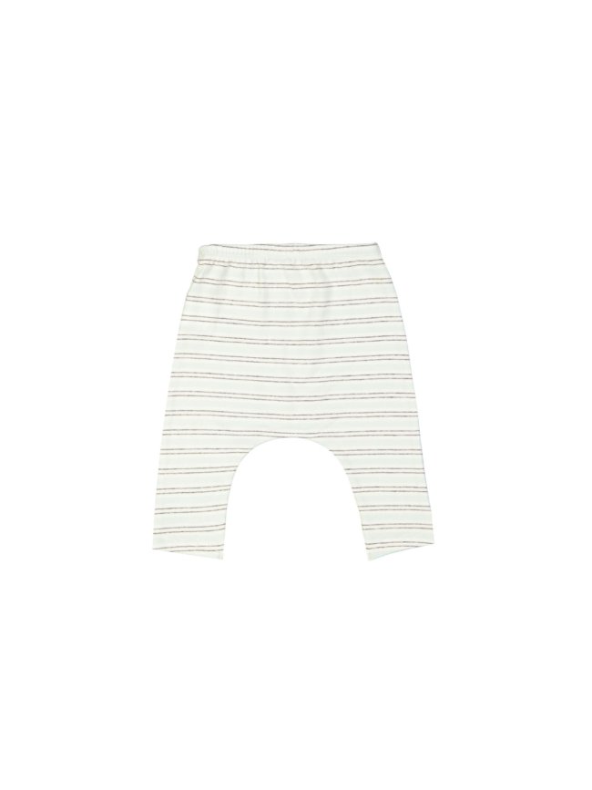 pantalon mini rayure aqua