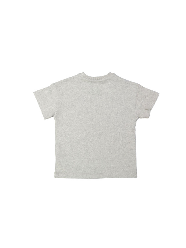 T-shirt camp gris clair chiné