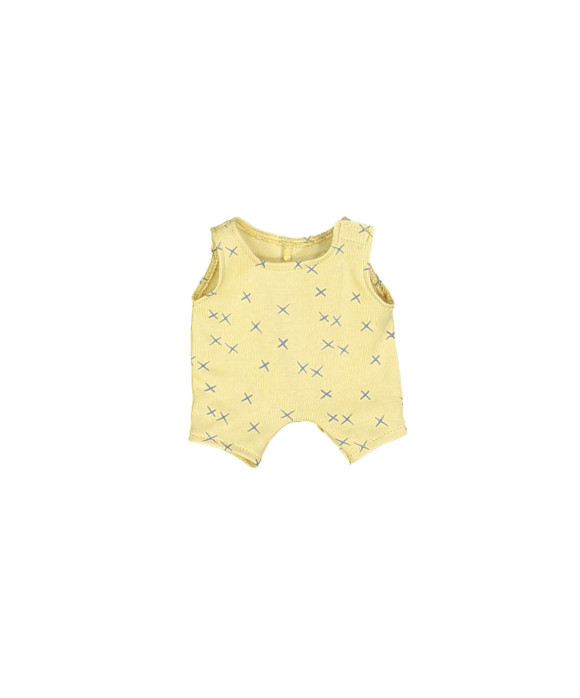 Poupée salopet jaune