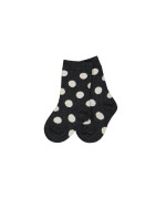 chaussettes dots gris foncé