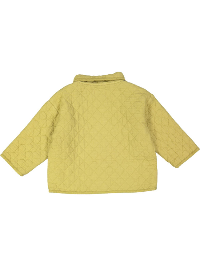 manteau matelassé ocre