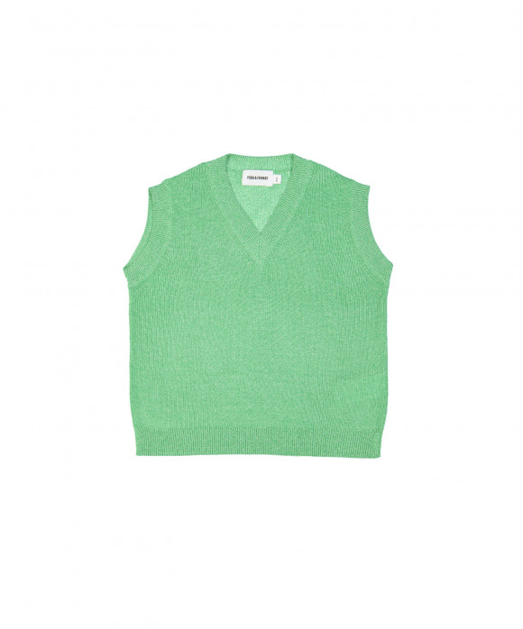 débardeur chiné vert