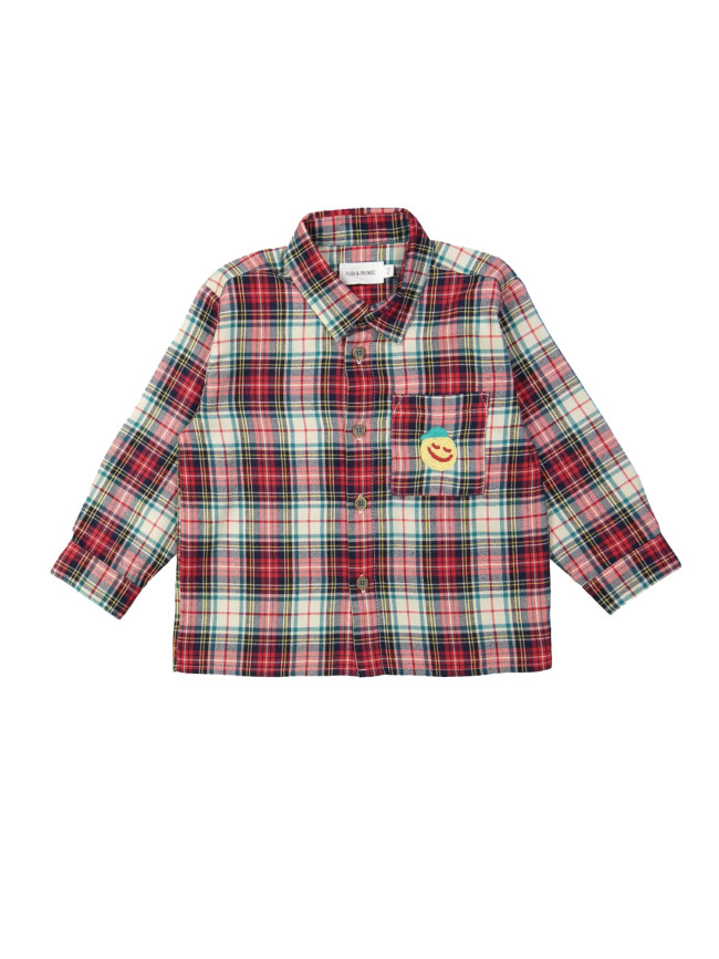 Chemise carreaux rouge