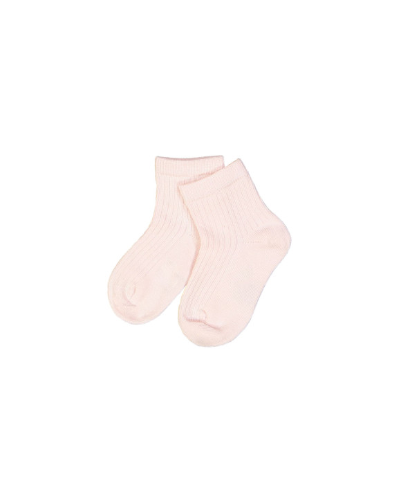 Chaussette court rose clair