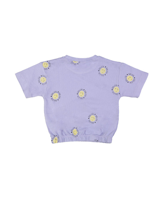 Sweater soleil lilas