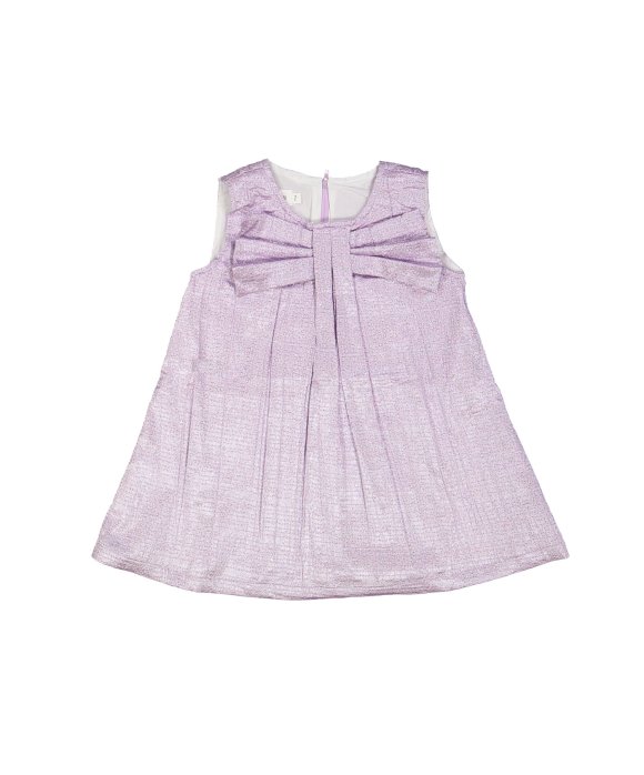 Robe métallisé rose