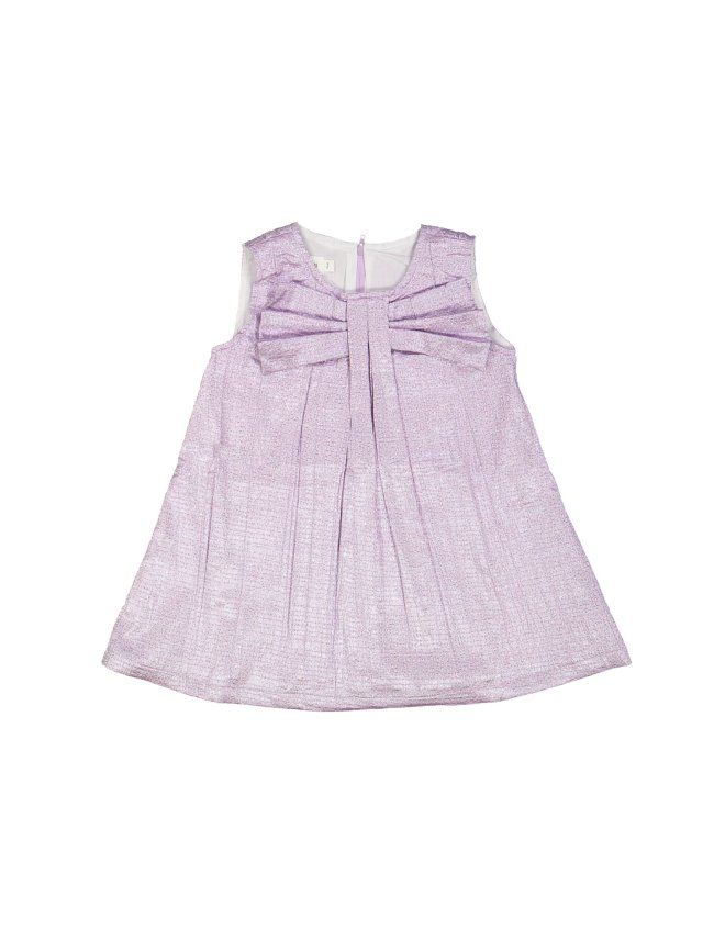 Robe métallisé rose