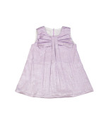 Robe métallisé rose