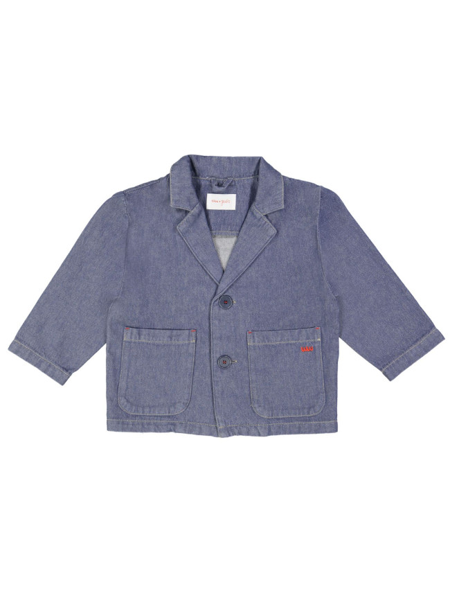 blazer jean bleu