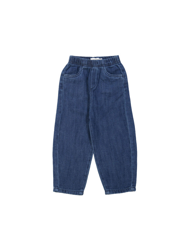 Jeans stone wash bleu