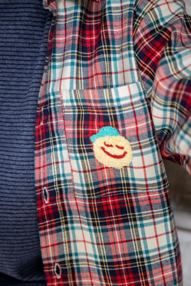 Chemise carreaux rouge