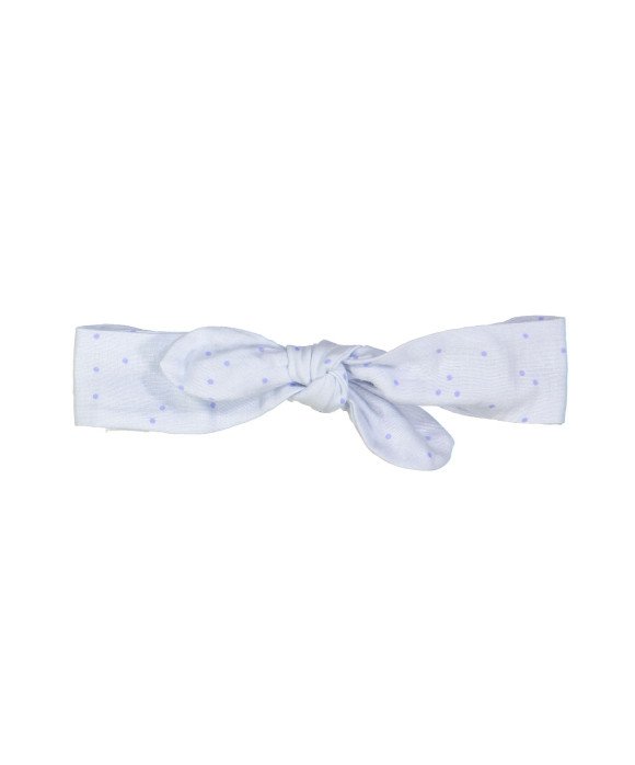 bandeau de cheveux dots bleu clair