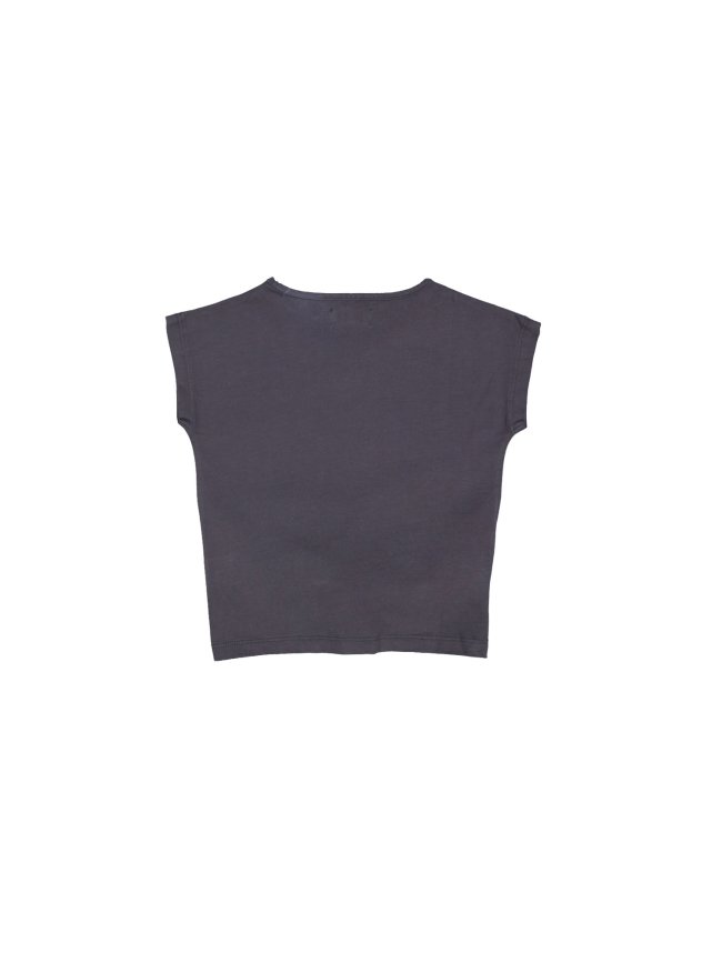 T-shirt noué filou anthracite