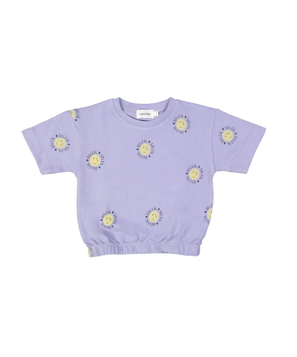 Sweater soleil lilas