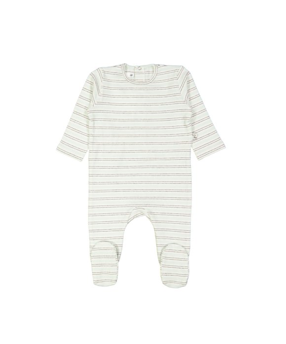 pyjama rayure aqua