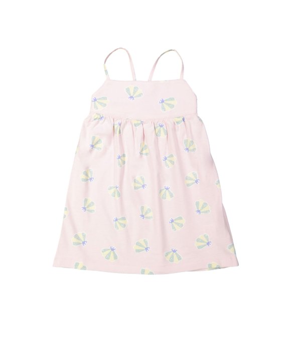 Robe en jersey coquilles lilas
