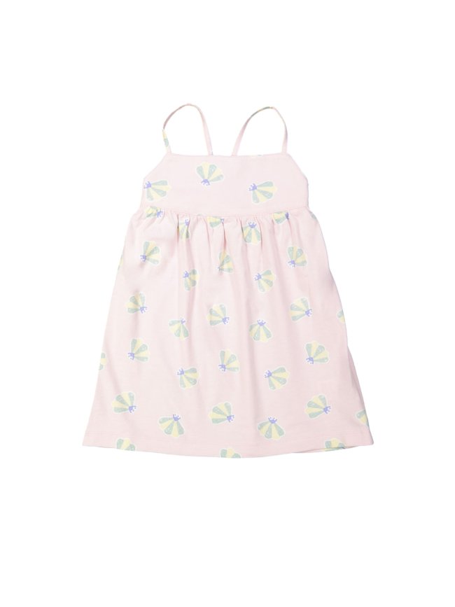 Robe en jersey coquilles lilas