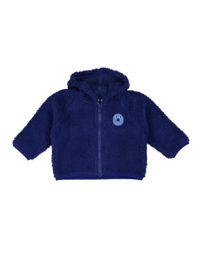 gilet mini teddy donut kobalt