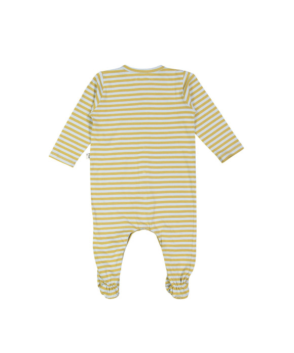 pyjama rayé bleu clair