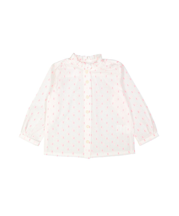 blouse fantaisie blanc