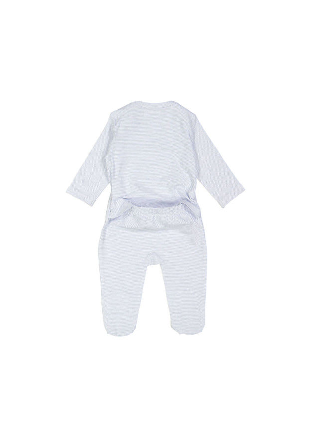 Pyjama rayée bleu