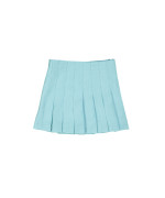 jupe plissée bleu claire