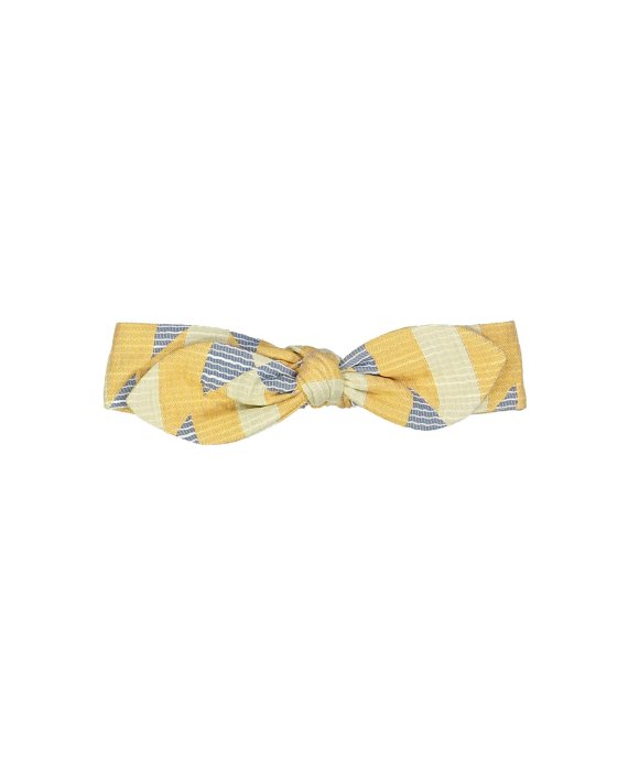 Bandeau bow jaune