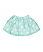 jupe dots vert clair