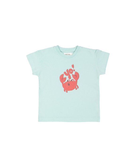 T-shirt crabe menthe