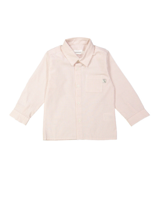 Chemise carreaux bordeaux