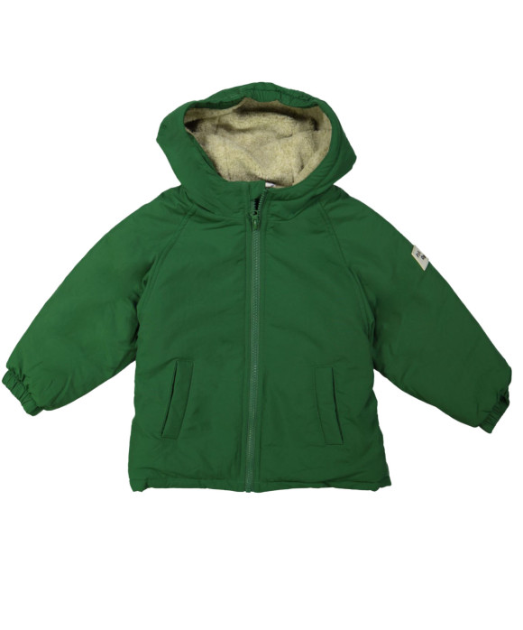 Veste hiver vert mousse