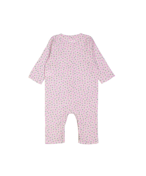 grenouillère fleurs lilas