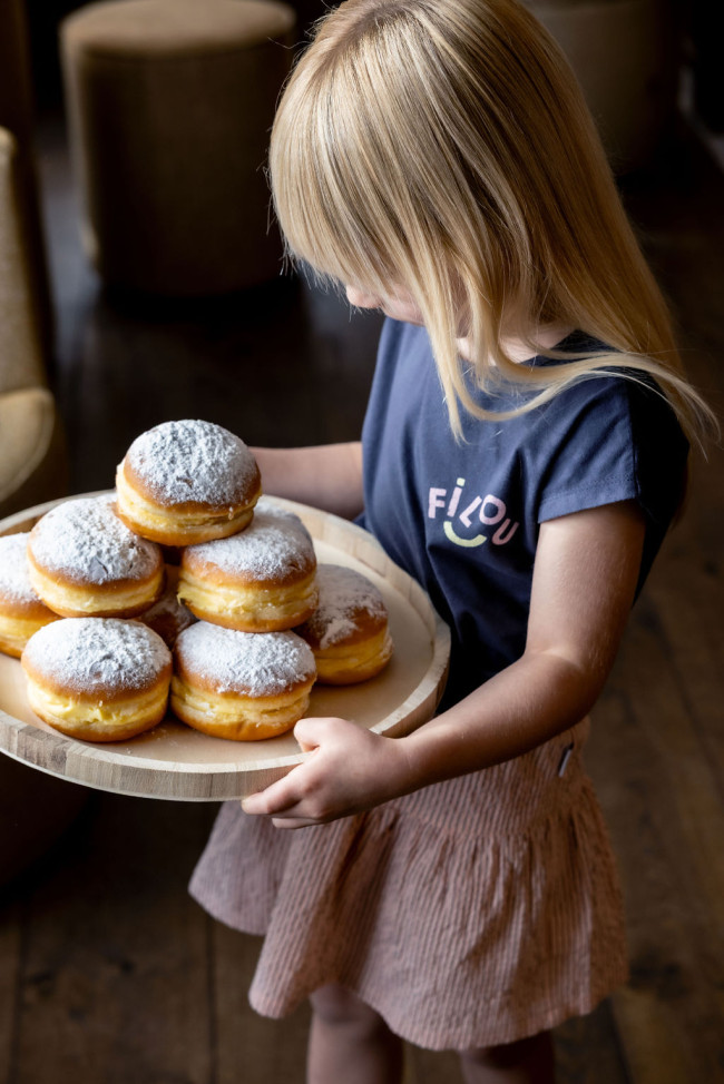T-shirt noué filou anthracite