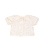 chemisier fleurs rose clair