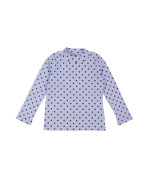 souspull rib dots blue clair