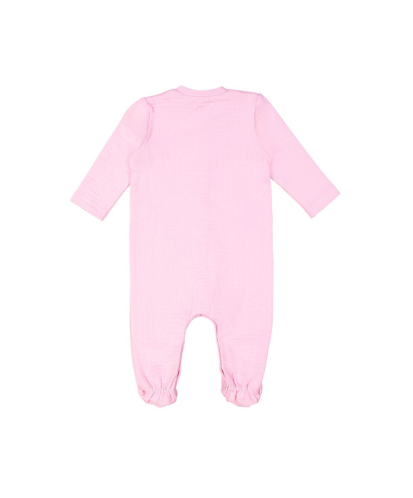 pyjama mini sleepy face roze