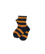 chaussettes rayé orange