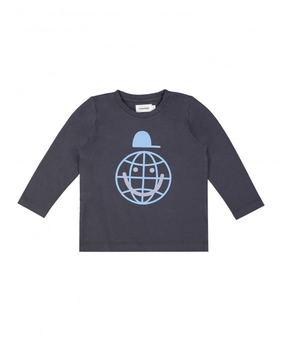 T-shirt Mr. World donker grijs