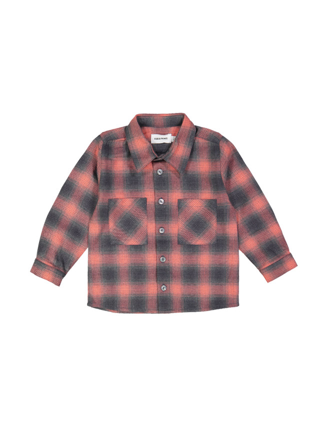 chemise degradé carreaux rouge