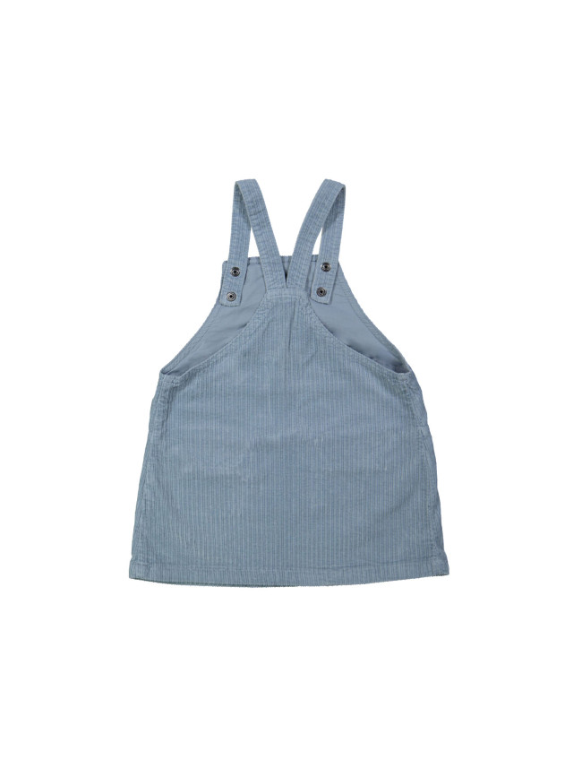 Robe larges côtes bleu clair