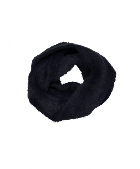 sjaal tricot feather donkerblauw