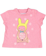 t-shirt roze konijn 03m .