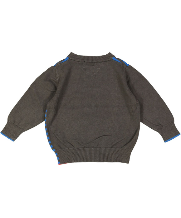 pull bruin gestreept 12m