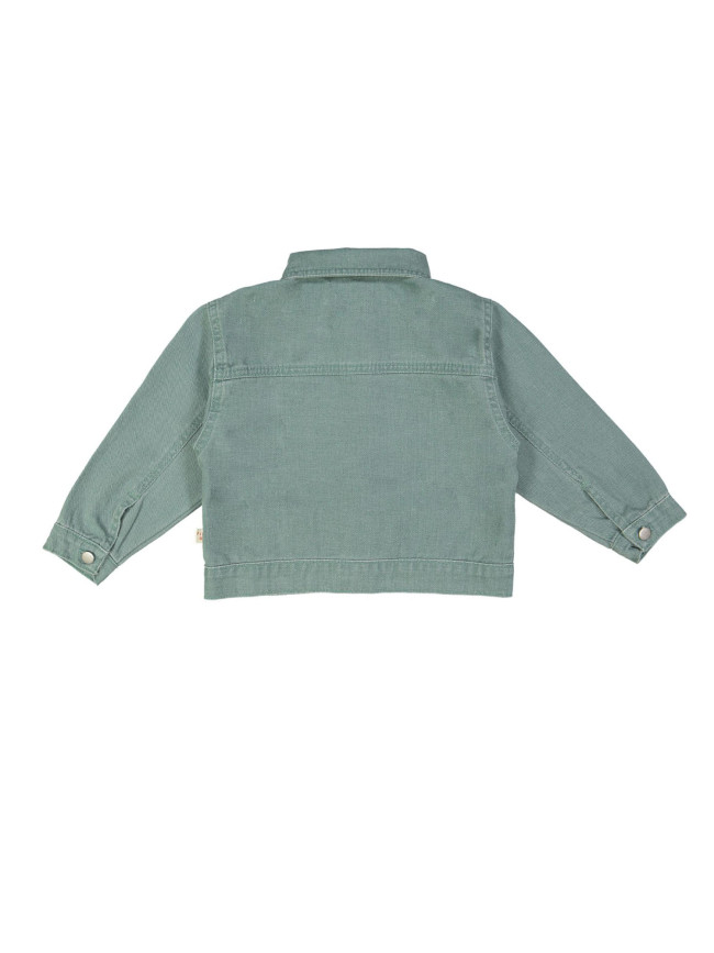 Jeansvest groen 03j