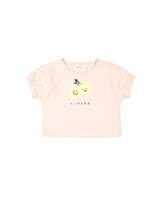 t-shirt limone lichtroze