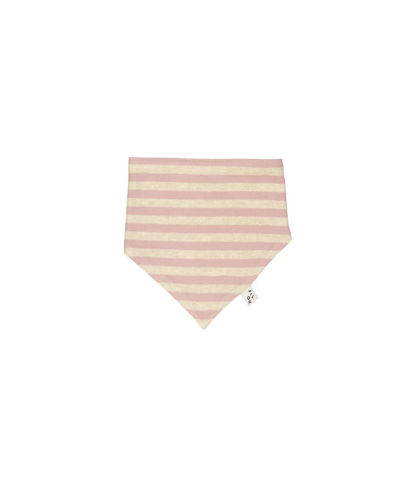 scarf stripe pink chiné