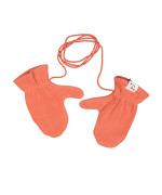 Gants polar rouge